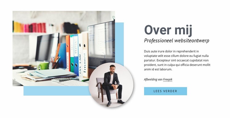 Professioneel webdesign Website ontwerp