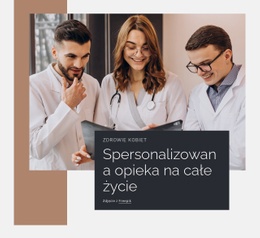 Spersonalizowana Opieka Nad Ife - Inspiracja Makietą Strony Internetowej