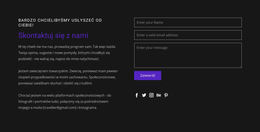 Łatwo Nas Znaleźć Szablon Pojedynczej Strony