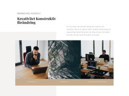 Kreativitetsföretag Butiksmall