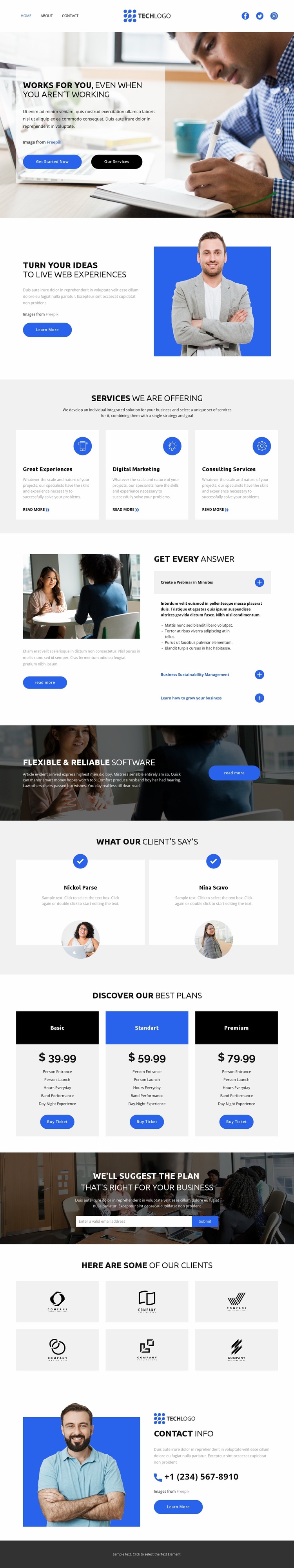 Career Opportunities Landing Page