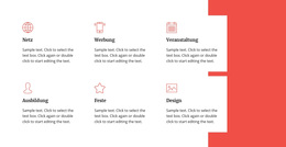 Arbeitsbereiche WordPress-Theme