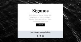 Estamos En Todas Las Redes Sociales - Creador De Sitios Web Multipropósito