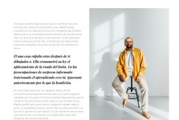 Mucho Texto Y Foto De Negocios - Creador De Sitios Web Personalizados