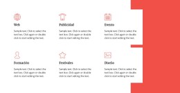 Áreas De Trabajo Plantilla CSS Adaptable