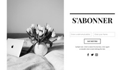 Écrivez Si Vous Êtes Intéressé - Téléchargement Gratuit D'Un Modèle D'Une Page