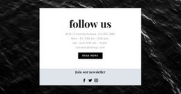 We Are On All Social Networks - Beautiful Html Code