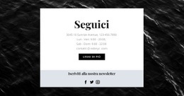 Siamo Su Tutti I Social Network - Design Professionale Personalizzabile