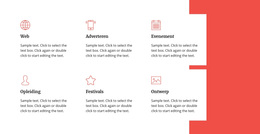 Werkgebieden - Eenvoudig Te Gebruiken WordPress-Thema