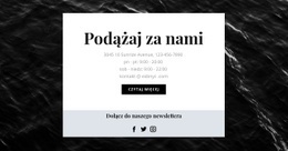 Jesteśmy Na Wszystkich Portalach Społecznościowych - Wielofunkcyjny Kreator Stron Internetowych