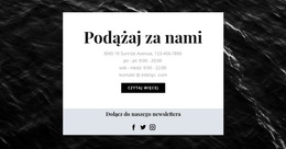 Jesteśmy Na Wszystkich Portalach Społecznościowych - Darmowy Szablon Strony Internetowej