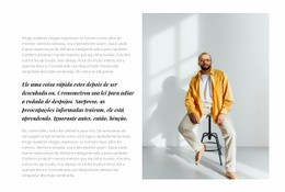 Muito Texto E Fotos Da Empresa - Design Criativo De Sites Multiuso