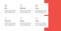 Áreas De Trabalho - Maquete De Site Profissional