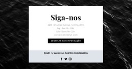 SEO Da Página De Destino Para Estamos Em Todas As Redes Sociais