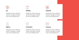 Çalışma Alanları - En Iyi Tek Sayfalık Şablon