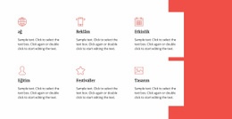 Çalışma Alanları Web Sitesi Tasarımı