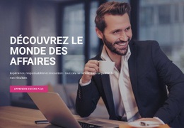 Créateur De Site Web Exclusif Pour Découvrez Le Monde Des Affaires