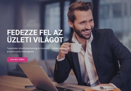 Fedezze Fel Az Üzleti Világot - HTML Sablon Kód