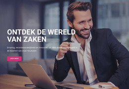 Ontdek De Zakenwereld - HTML-Sjablooncode