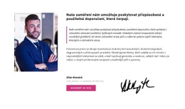 Poradenská A Poradenská Firma – Bezplatná HTML Šablona