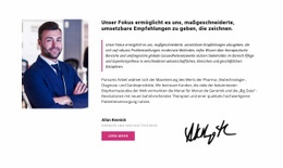 Fantastische Einseitenvorlage Für Beratungs- Und Beratungsunternehmen