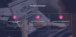 Einzigartige Ideen Und Lösungen - HTML5-Vorlage