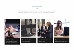 Une Conception De Site Web Exclusive Pour Services De Sociétés De Développement