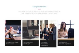 Fejlesztő Cégek Szolgáltatásai - HTML- És CSS-Sablon