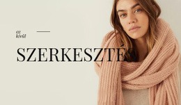 Webhely Kialakítása A(Z) Modellügynökség Számára