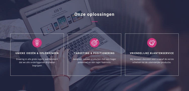 Unieke ideeën en oplossingen Html Website Builder