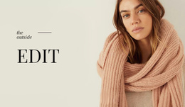 Modeling Agency Landing Page