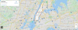 Bloque Con Mapa: Plantilla HTML5 Adaptable