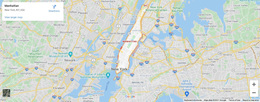 Block with map - Template by Nicepage