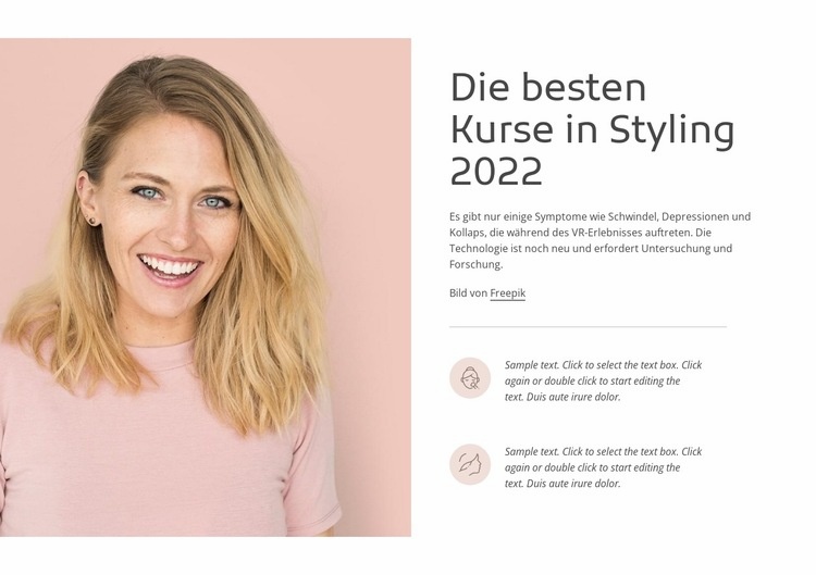 Die besten Kurse in Styling Website design