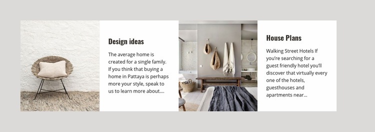 Scandinavian interior ideas Elementor Template Alternative