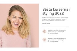 Bästa Kurserna I Styling HTML-Mall