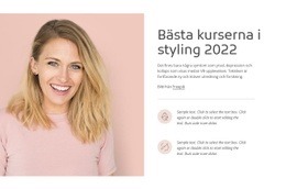 Bästa Kurserna I Styling - Målsidesmall