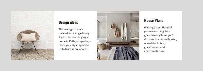 Scandinavian interior ideas Web Page Design