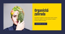 Organické Zahradničení – Bezplatná Šablona