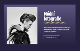 Slavná Módní Fotografie – Víceúčelový Webový Design