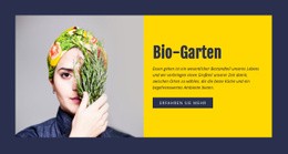 Bio-Gartenbau Portfolio-Website-Vorlagen
