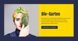 Bio-Gartenbau - Kostenlose Vorlage
