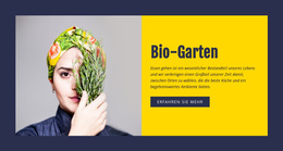 Bio-Gartenbau – WordPress-Vorlage