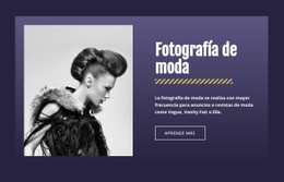 Fotografía De Moda Famosa Plantilla Premium