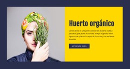 Jardinería Orgánica - Descarga De Plantilla HTML