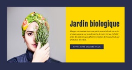 Conception Du Site Pour Jardinage Biologique
