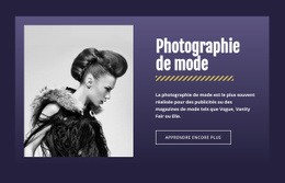 Créateur De Site Web Exclusif Pour Photographie De Mode Célèbre