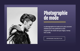 Photographie De Mode Célèbre - Modèle Joomla Simple