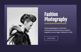 Famous Fashion Photography - HTML5 Responsive Template