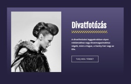 Híres Divatfotózás - Többcélú Webdesign